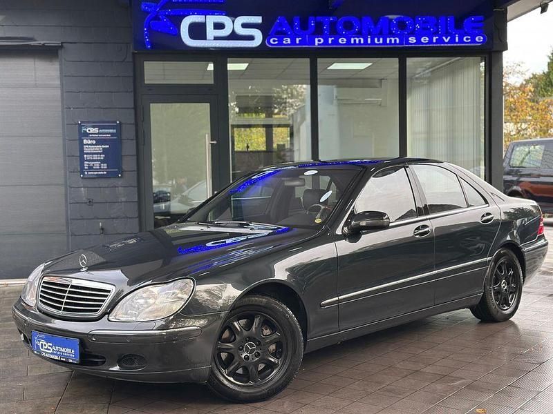 Grau Gebraucht 2002 Mercedes S400 Limousine | 6.250 € (Superpreis) - Bild 1/4