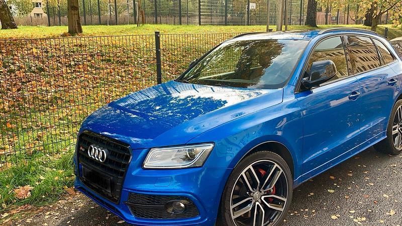 Blau Gebraucht 2016 Audi SQ5 Advanced SUV | 34.999 € (Teuer) - Bild 1/3