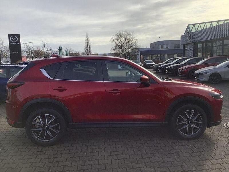 Gebraucht Mazda CX-5 Exclusive-Line 165 PS (121 kW) 2019 Rot SUV