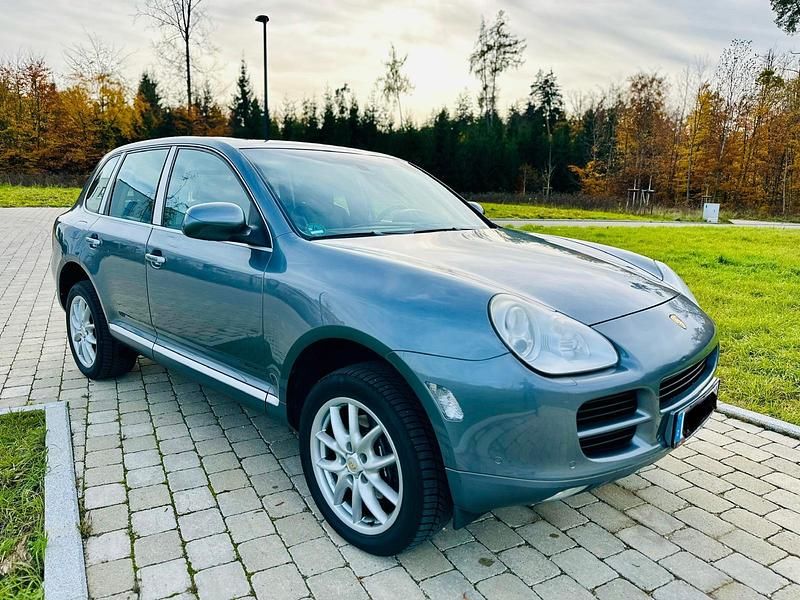 Blau Gebraucht 2005 Porsche Cayenne SUV | 7.700 € (Teuer) - Bild 1/4