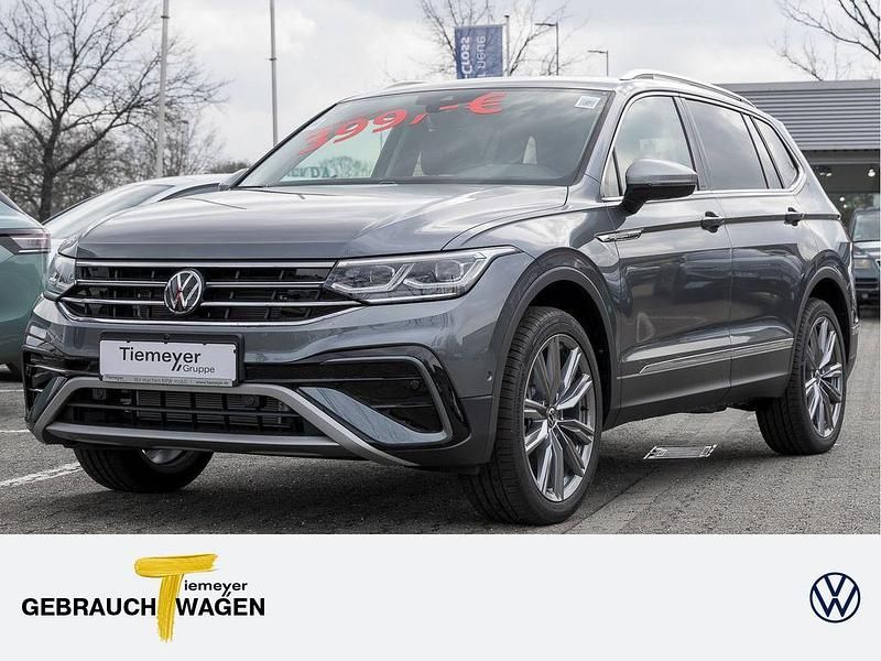 Grau Gebraucht 2024 VW Tiguan Allspace Elegance SUV | 45.790 € (Etwas zu teuer) - Bild 1/4