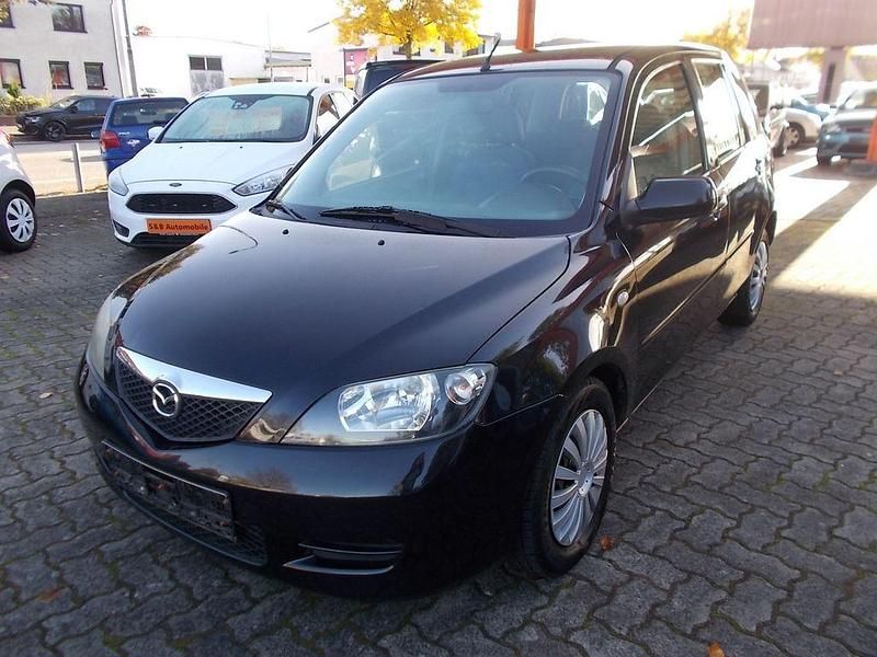 Schwarz Gebraucht 2005 Mazda 2 Active Limousine | 2.799 € (Teuer) - Bild 1/4