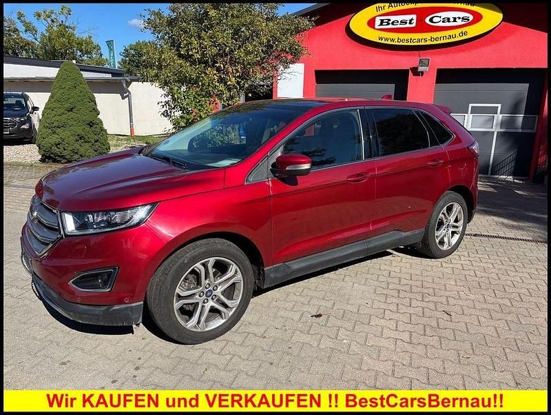Gebraucht Ford Edge Titanium 209 PS (153 kW) 2018 Weinrot (metallic) SUV