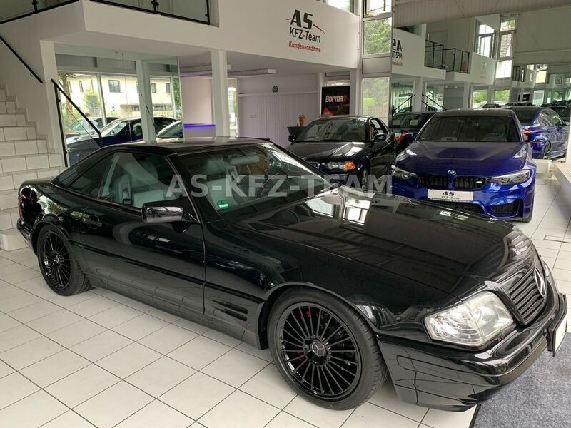 Schwarz Gebraucht 1992 Mercedes SL500 Cabrio | 39.500 € - Bild 1/4