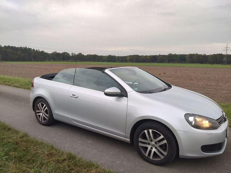 Gebraucht VW Golf Cabriolet 105 PS (77 kW) 2014 Silber Cabrio