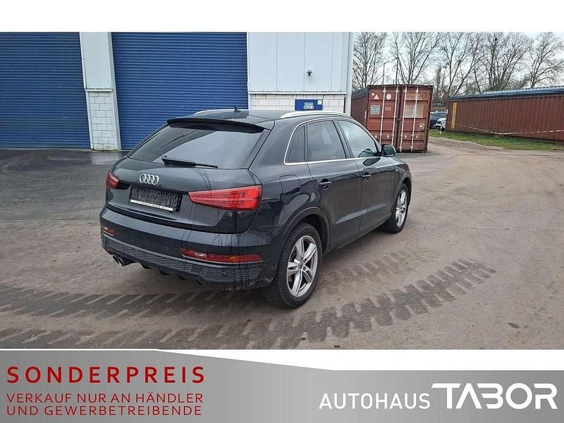 Second-hand Audi Q3 S-Line 150 CP (110 kW) 2017 Negru SUV
