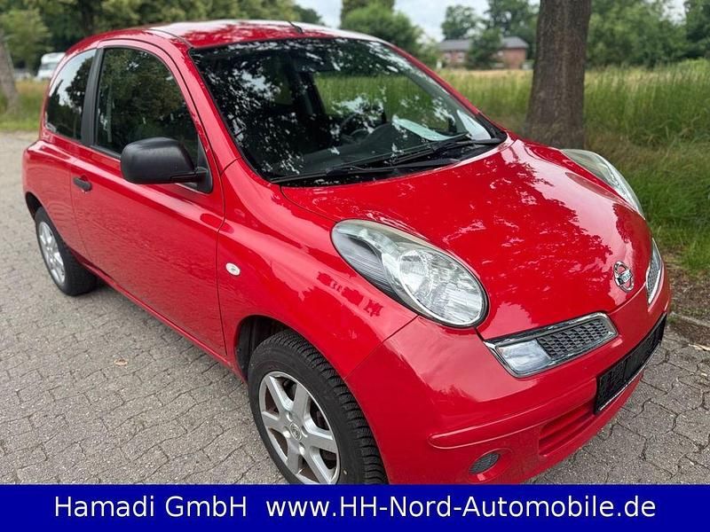Rot Gebraucht 2010 Nissan Micra Visia Kleinwagen | 2.550 € (Fairer Preis) - Bild 1/4