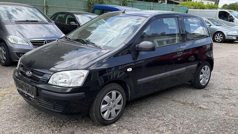 Ebony black Gebraucht 2004 Hyundai Getz Basis Kleinwagen | 400 € (Superpreis) - Bild 1/4