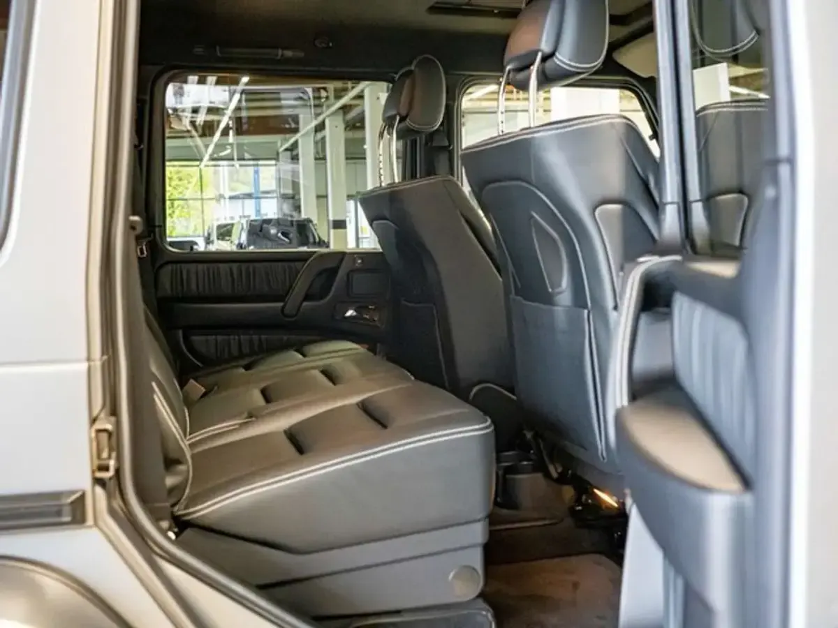 Gebraucht Mercedes G500 Edition 422 PS (310 kW) 2018 Grau / designo platin magno SUV