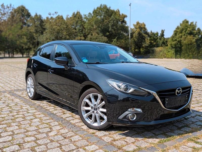 Schwarz Gebraucht 2013 Mazda 3 Sports-Line Limousine | 11.100 € (Etwas zu teuer) - Bild 1/4