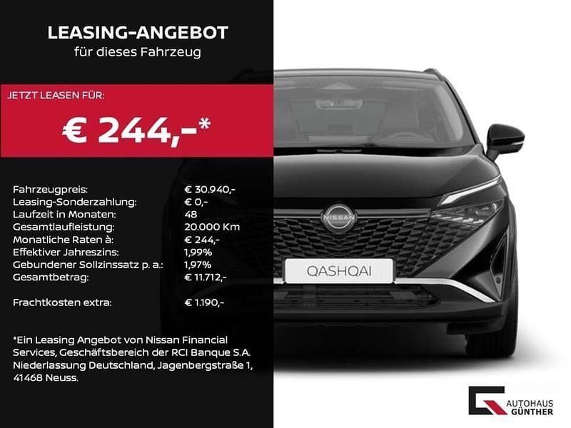 Pearl black Neu 2025 Nissan Qashqai N-Connecta SUV | 30.940 € (Fairer Preis) - Bild 1/4