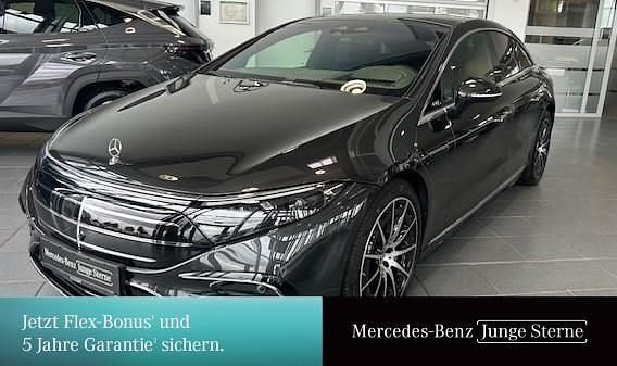 Grau Gebraucht 2025 Mercedes EQS450+ AMG Limousine | 93.990 € - Bild 1/3