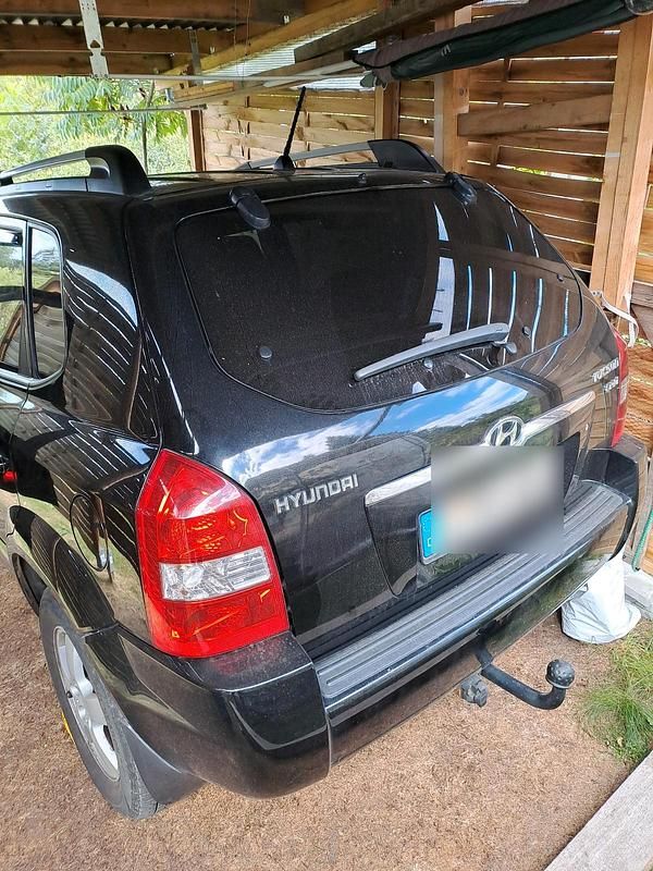 Schwarz Gebraucht 2007 Hyundai Tucson SUV | 2.500 € (Superpreis) - Bild 1/4