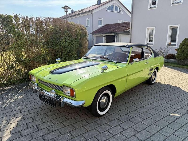Occasion Ford Capri 60 ch (44 kW) 1973 Vert Coupé