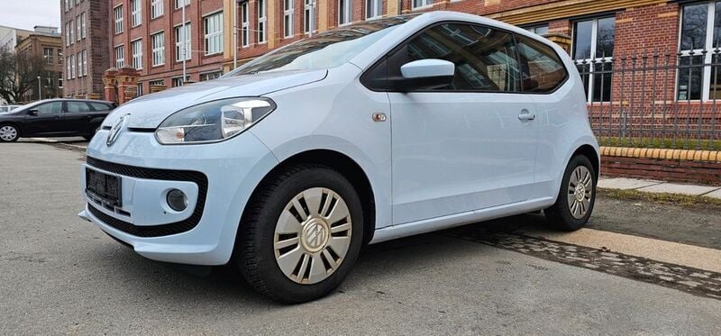 Light blue Gebraucht 2012 VW up! move up! Kleinwagen | 3.499 € (Superpreis) - Bild 1/4