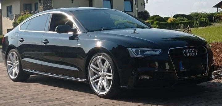 Schwarz Gebraucht 2017 Audi A5 S-Line Coupé | 14.899 € (Guter Preis) - Bild 1/4