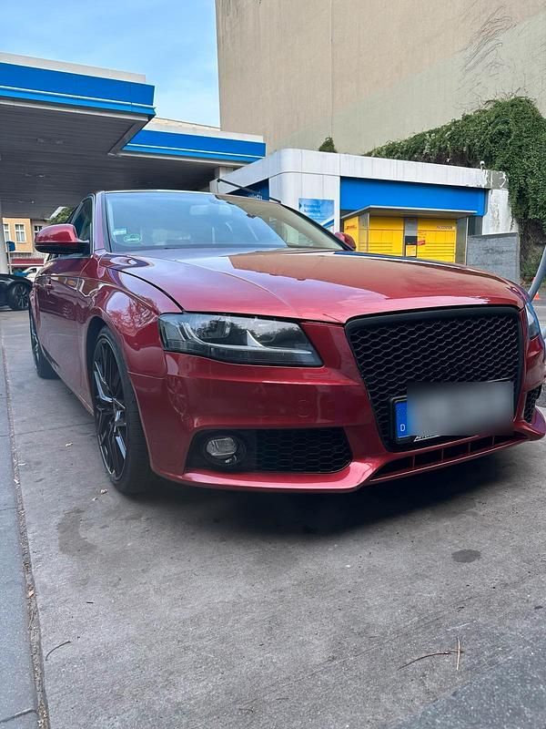 Rot Gebraucht 2008 Audi A4 Limousine | 4.500 € (Superpreis) - Bild 1/4