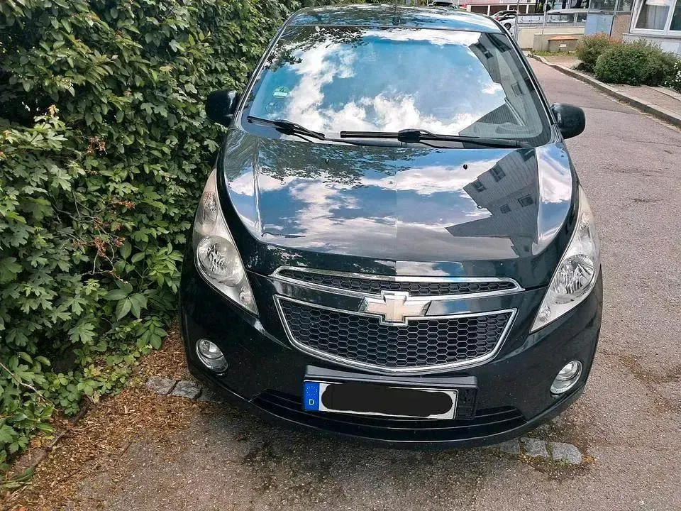 Gebraucht Chevrolet Spark LS 68 PS (50 kW) 2011 Schwarz Kleinwagen