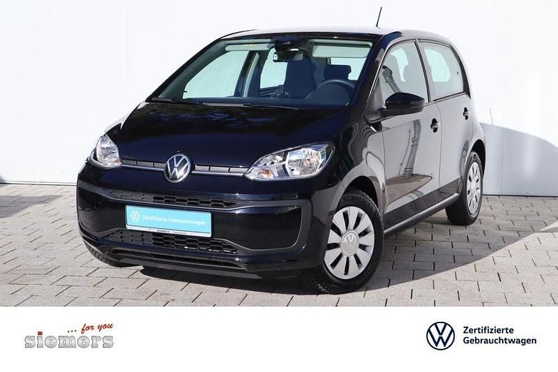 Schwarz Gebraucht 2021 VW up! Basis Kleinwagen | 11.450 € (Fairer Preis) - Bild 1/4