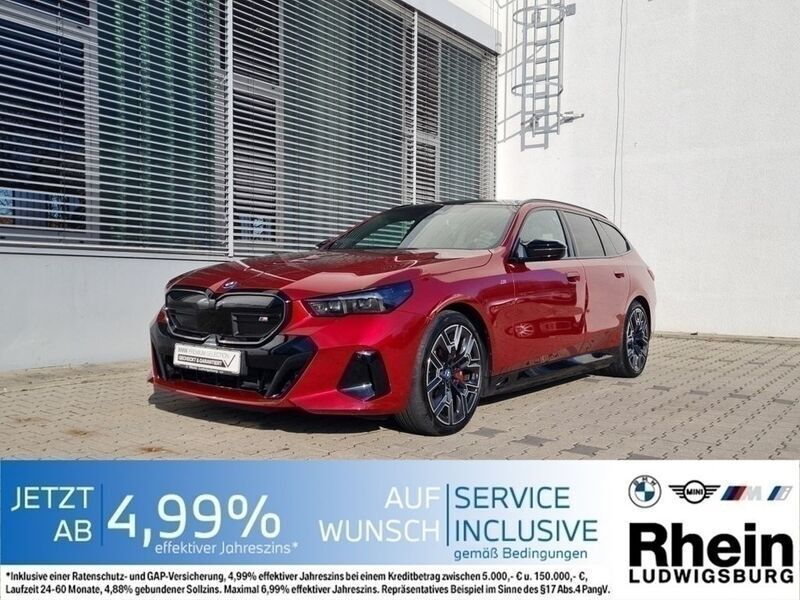 Rot Gebraucht 2024 BMW i5 Sport Line Limousine | 77.849 € (Etwas zu teuer) - Bild 1/4