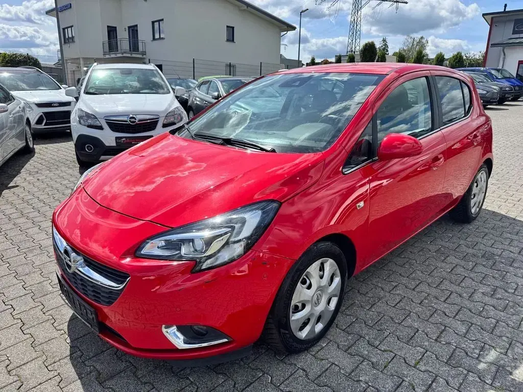 Usata Opel Corsa Innovation 95 CV (69 kW) 2016 Rosso Utilitaria