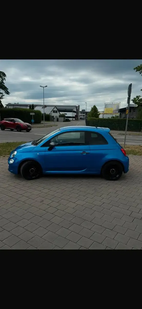 Gebraucht Fiat 500S S 86 PS (63 kW) 2017 Blau Kleinwagen