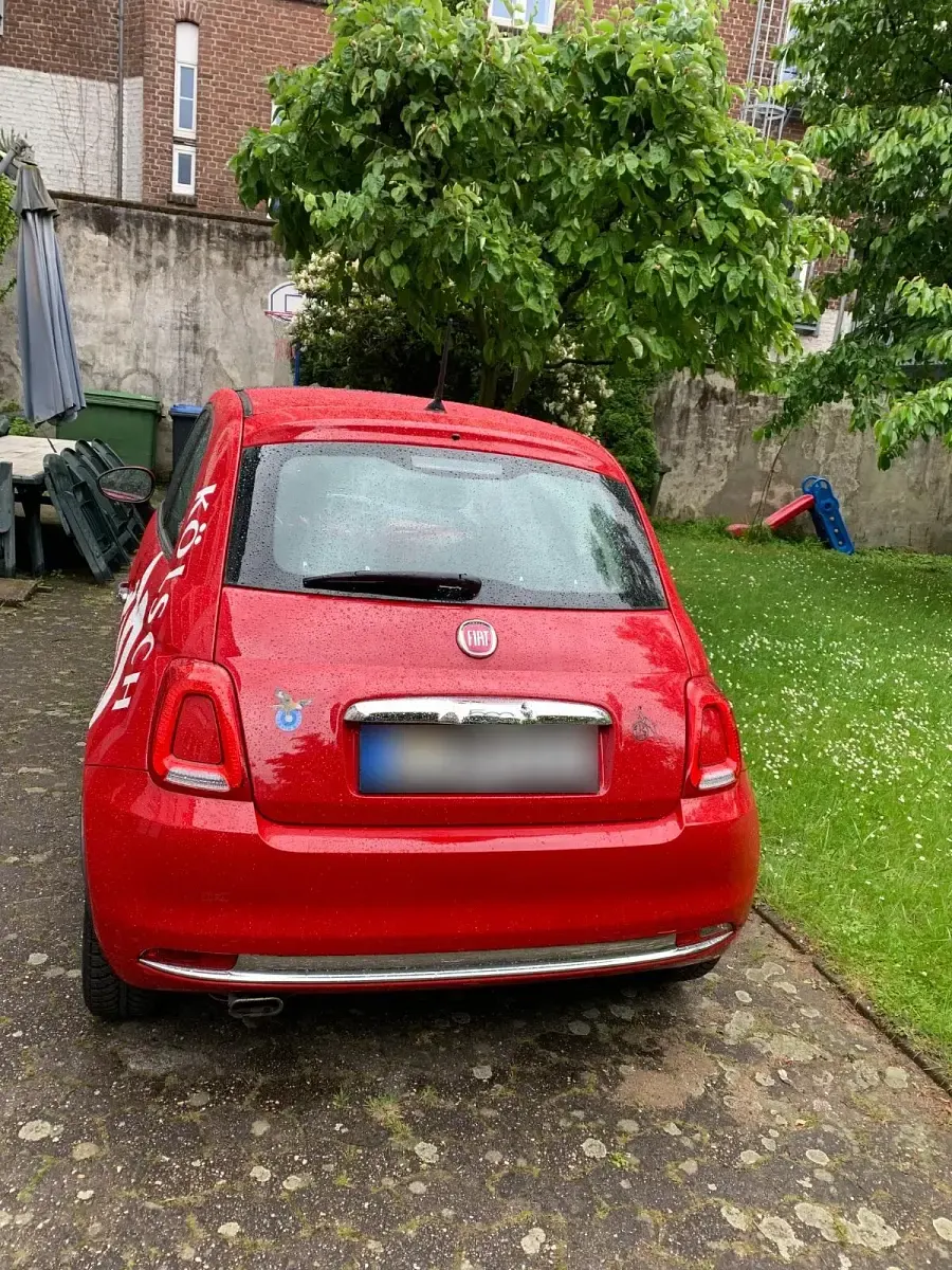 Gebraucht Fiat 500 69 PS (50 kW) 2016 Rot Kleinwagen