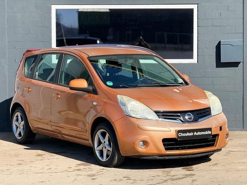 Gebraucht Nissan Note Acenta 88 PS (64 kW) 2010 Orange Kleinwagen
