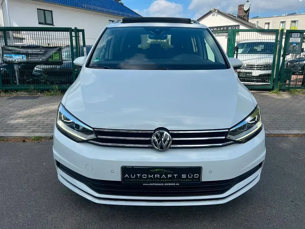 Gebraucht VW Touran Sound 150 PS (110 kW) 2018 Weiß Van / Kleinbus