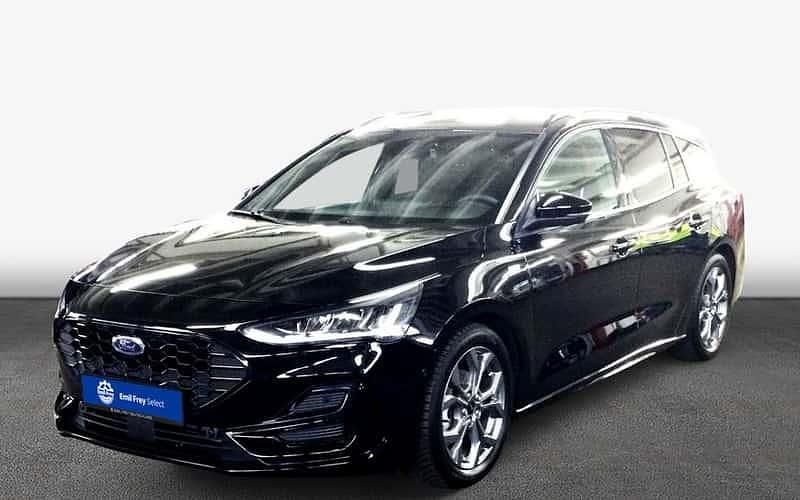 Schwarz Gebraucht 2024 Ford Focus ST-Line X Kombi | 24.440 € (Guter Preis) - Bild 1/4
