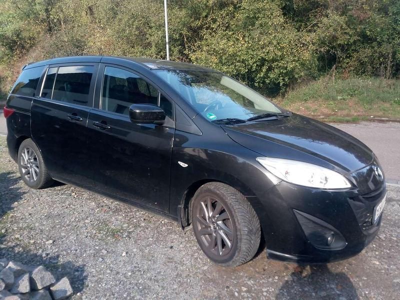 Schwarz Gebraucht 2012 Mazda 5 Center-Line Van / Kleinbus | 5.600 € (Guter Preis) - Bild 1/4