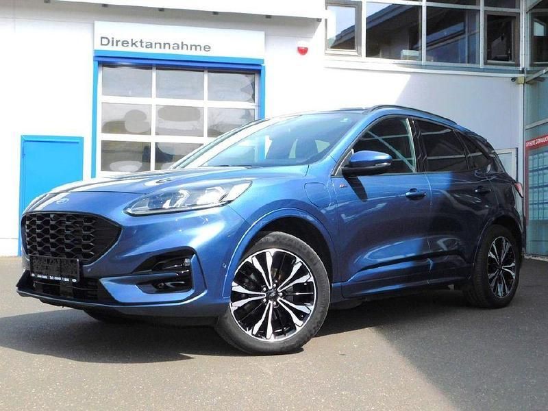 Blau Gebraucht 2021 Ford Kuga ST-Line X SUV | 24.990 € (Teuer) - Bild 1/4