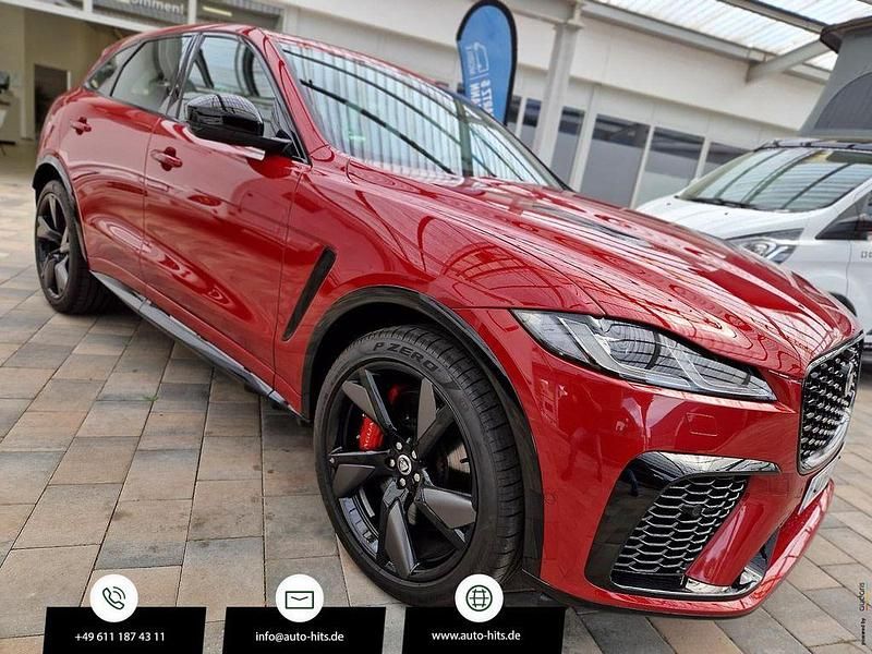 Firenze red (metallic) Gebraucht 2024 Jaguar F-Pace SVR SUV | 89.990 € - Bild 1/4