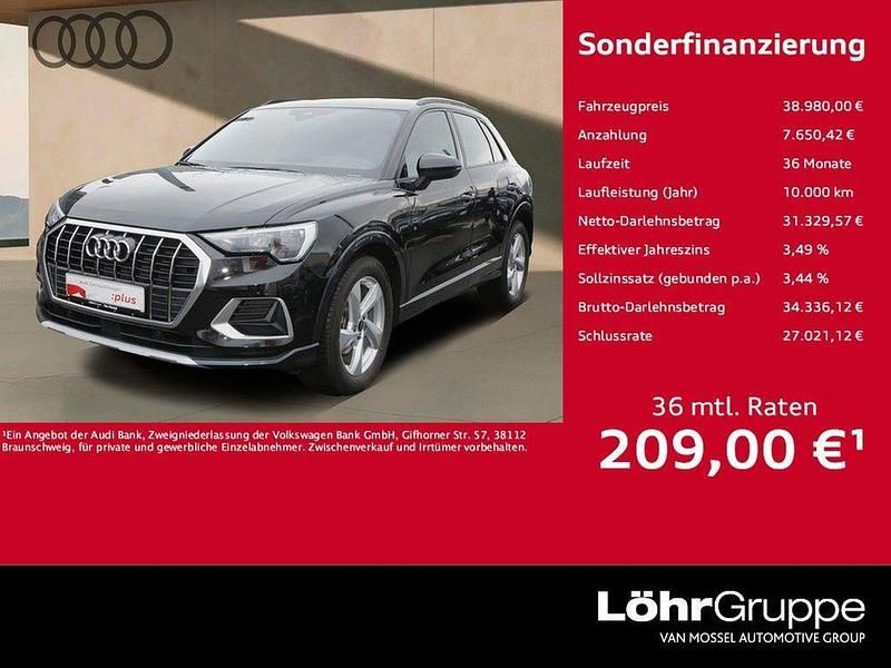 Gebraucht Audi Q3 Advanced Plus 150 PS (110 kW) 2025 Schwarz SUV