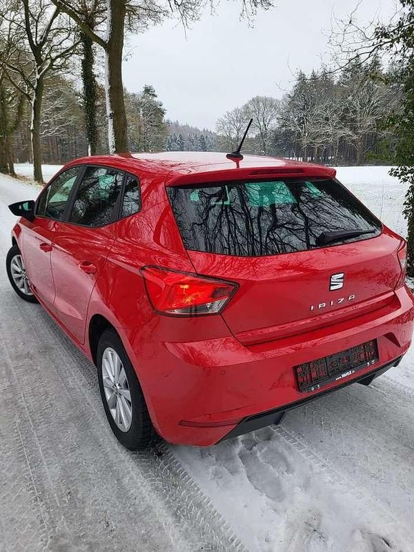 Gebraucht Seat Ibiza Style 95 PS (69 kW) 2021 Rot Kleinwagen