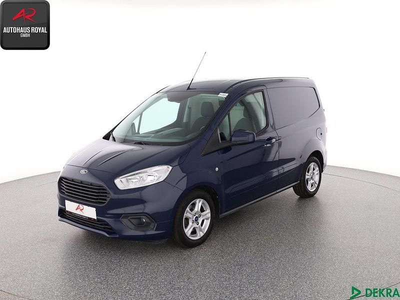 Blau Gebraucht 2021 Ford Transit Limited Van / Kleinbus | 14.880 € (Superpreis) - Bild 1/4