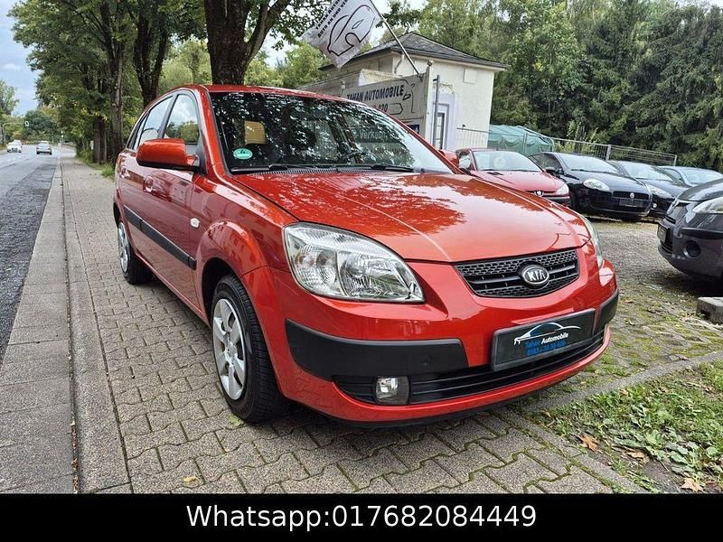 Rot Gebraucht 2007 Kia Rio EX Limousine | 3.399 € (Fairer Preis) - Bild 1/4