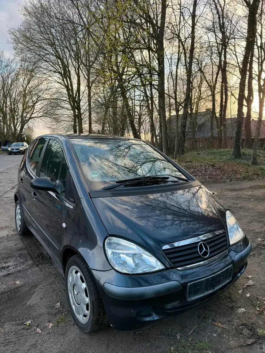 Gebraucht Mercedes A140 2002 Schwarz Kleinwagen