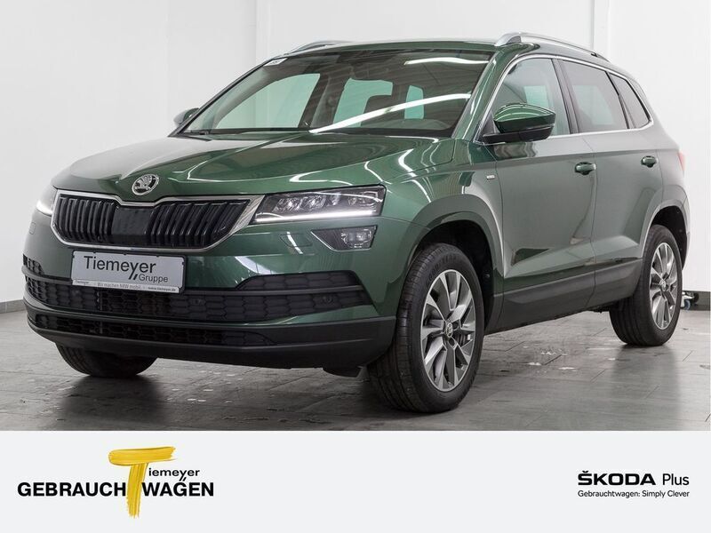 Grün Gebraucht 2021 Skoda Karoq Clever SUV | 22.970 € (Fairer Preis) - Bild 1/4
