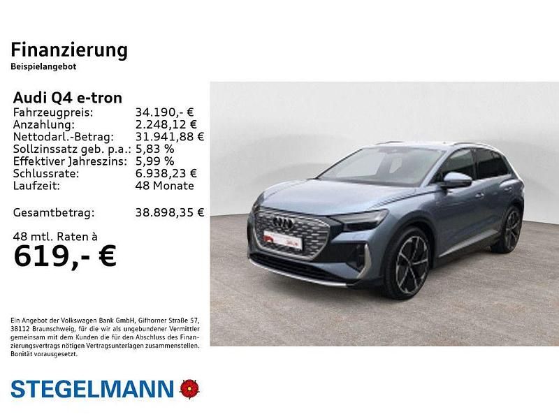 Gebraucht Audi Q4 e-tron Edition .1 150 kW (204 PS) 2021 Blau SUV