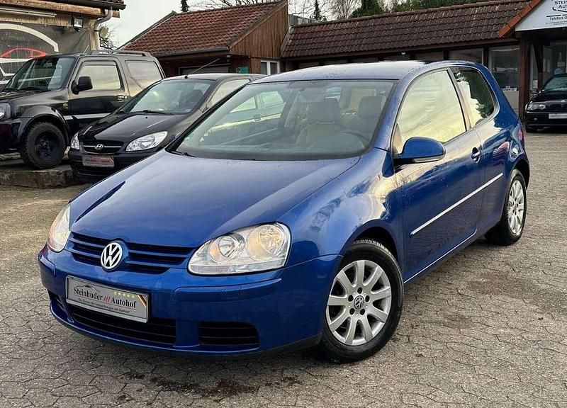 Laserblue perleffekt Gebraucht 2006 VW Golf V Comfortline Limousine | 4.690 € (Fairer Preis) - Bild 1/4