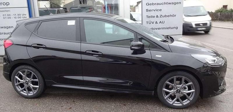 Gebraucht Ford Fiesta ST-Line 125 PS (91 kW) 2023 Obsidianschwarz Kleinwagen