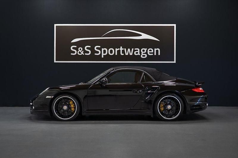 Schwarz Gebraucht 2013 Porsche 911 Turbo S Cabriolet Cabrio | 129.900 € (Etwas zu teuer) - Bild 1/4