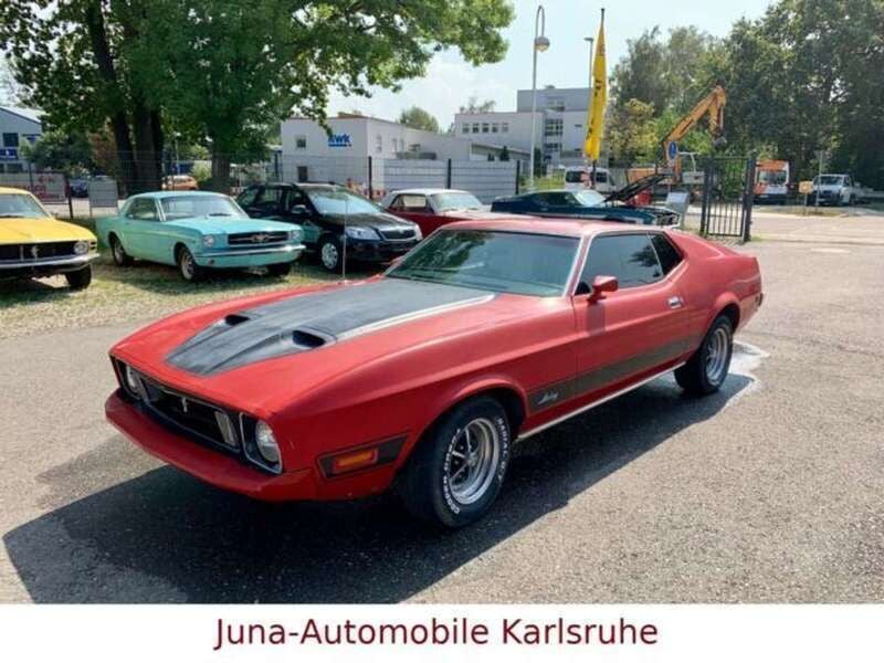 Rot Gebraucht 1973 Ford Mustang Mach 1 Coupé | 19.900 € - Bild 1/4