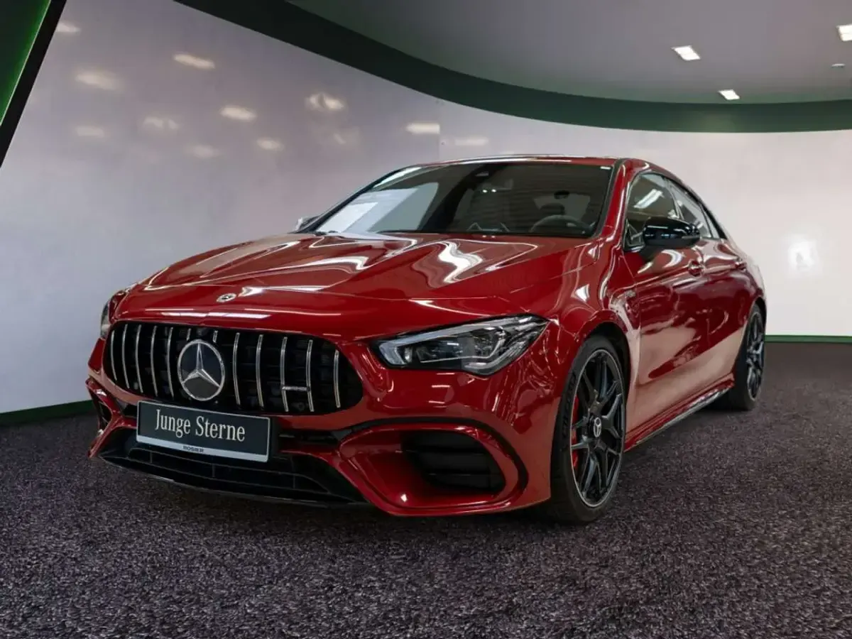 Gebraucht Mercedes CLA45 AMG AMG 422 PS (310 kW) 2021 Rot Coupé