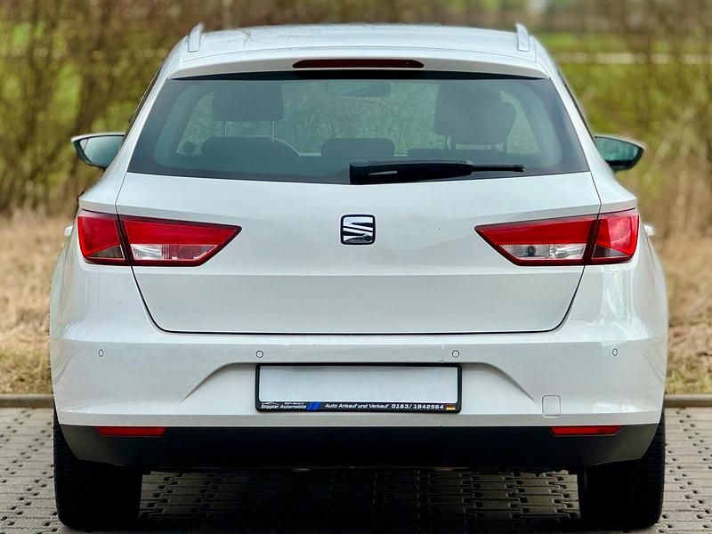 Gebraucht Seat Leon ST 110 PS (80 kW) 2016 Weiß Kombi