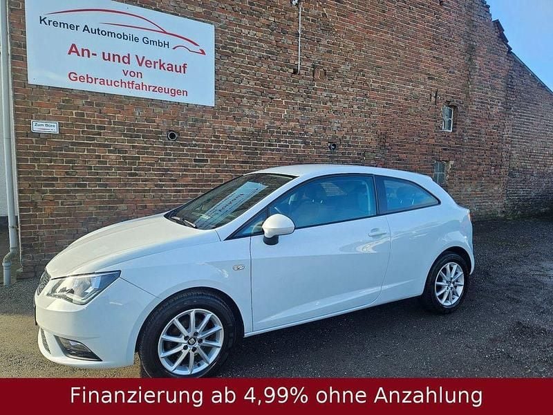 Gebraucht Seat Ibiza SC Style 95 PS (69 kW) 2015 Weiß Kleinwagen