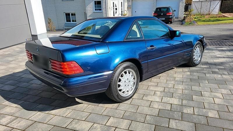 Gebraucht Mercedes SL320 231 PS (169 kW) 2006 Blau Cabrio