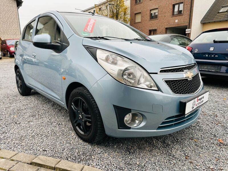Blau Gebraucht 2010 Chevrolet Spark LS Kleinwagen | 2.650 € (Etwas zu teuer) - Bild 1/4