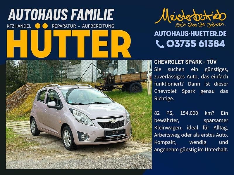 Second-hand Chevrolet Spark 82 CP (60 kW) 2012 Roșu Hatchback